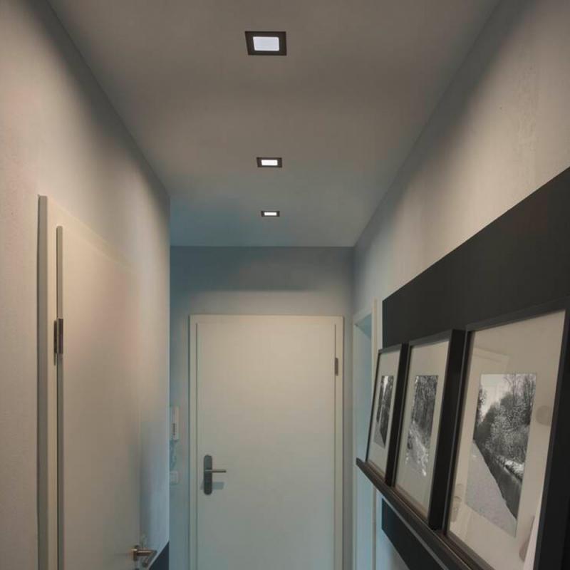 SLV 112720 FRAME BASIC LED Set Downlight 7,5W 3000K schwarz matt  A++